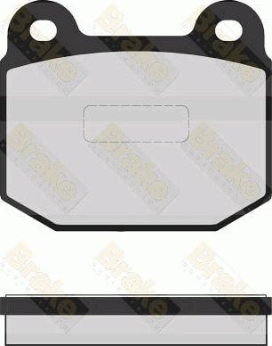 Brake Engineering PA1592 - Гальмівні колодки, дискові гальма autozip.com.ua