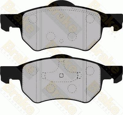 Brake Engineering PA1310 - Гальмівні колодки, дискові гальма autozip.com.ua