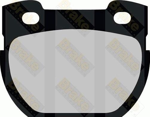 Brake Engineering PA1261 - Гальмівні колодки, дискові гальма autozip.com.ua