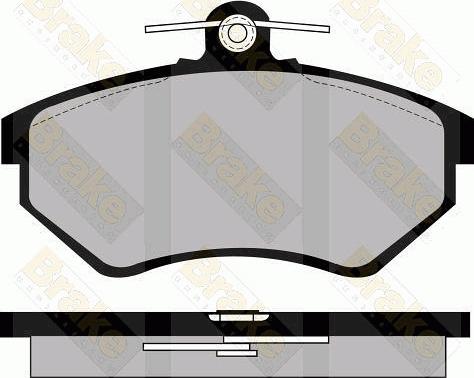 Brake Engineering PA819 - Гальмівні колодки, дискові гальма autozip.com.ua