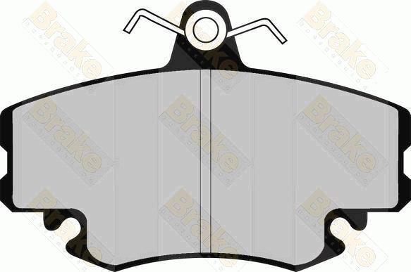 Brake Engineering PA339 - Гальмівні колодки, дискові гальма autozip.com.ua