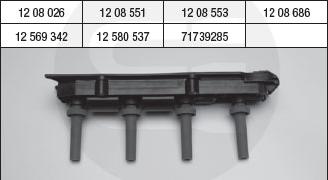 Brecav 109.010 - Котушка запалювання autozip.com.ua