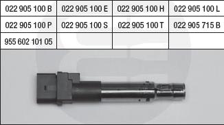 Brecav 114.013 - Котушка запалювання autozip.com.ua