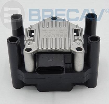 Brecav 214.001 - Котушка запалювання autozip.com.ua