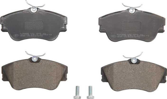 Breck 21479 00 703 00 - Гальмівні колодки, дискові гальма autozip.com.ua