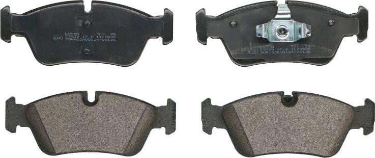 Breck 23935 00 701 00 - Гальмівні колодки, дискові гальма autozip.com.ua