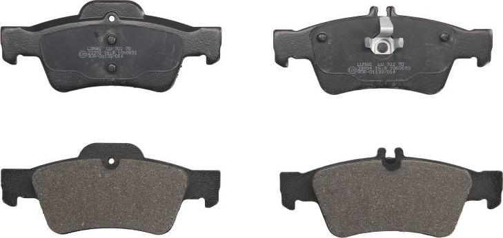 Remsa 0991.00 - Гальмівні колодки, дискові гальма autozip.com.ua