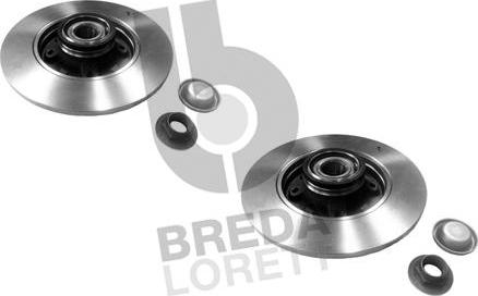 Breda Lorett DFM0009 - Гальмівний диск autozip.com.ua