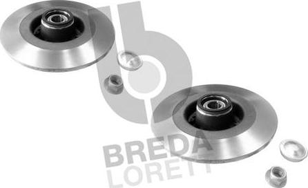 Breda Lorett DFM0004 - Гальмівний диск autozip.com.ua
