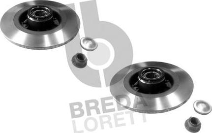 Breda Lorett DFM0005 - Гальмівний диск autozip.com.ua