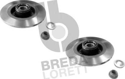 Breda Lorett DFM0006 - Гальмівний диск autozip.com.ua