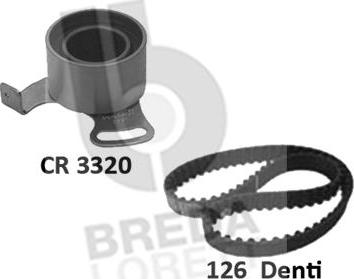 Breda Lorett KCD0410 - Комплект ременя ГРМ autozip.com.ua