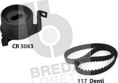 Breda Lorett KCD0690 - Комплект ременя ГРМ autozip.com.ua