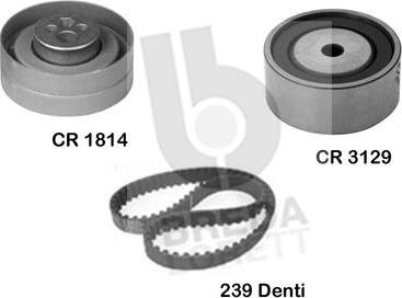 Breda Lorett KCD0640 - Комплект ременя ГРМ autozip.com.ua