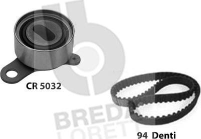 Breda Lorett KCD0655 - Комплект ременя ГРМ autozip.com.ua