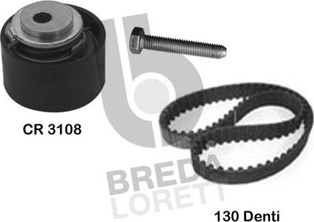 Breda Lorett KCD0650 - Комплект ременя ГРМ autozip.com.ua