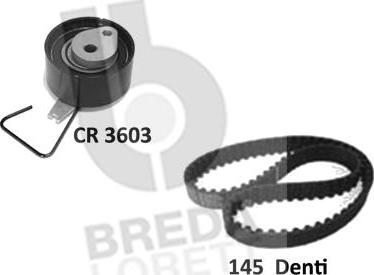 Breda Lorett KCD0632 - Комплект ременя ГРМ autozip.com.ua