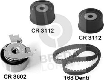 Breda Lorett KCD0027 - Комплект ременя ГРМ autozip.com.ua