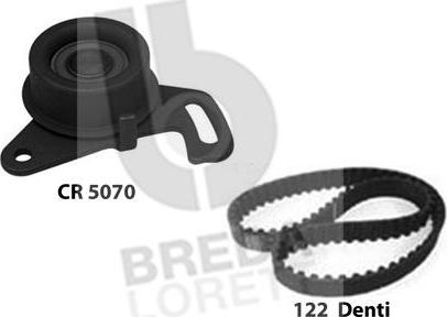 Breda Lorett KCD0151 - Комплект ременя ГРМ autozip.com.ua