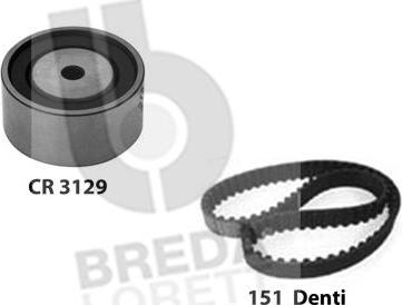 Breda Lorett KCD0314 - Комплект ременя ГРМ autozip.com.ua