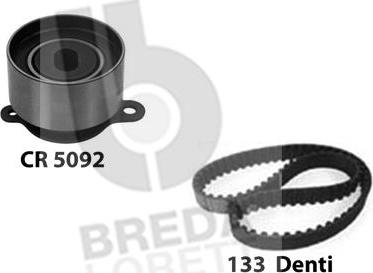 Breda Lorett KCD0293 - Комплект ременя ГРМ autozip.com.ua