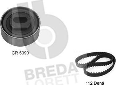 Breda Lorett KCD0216 - Комплект ременя ГРМ autozip.com.ua