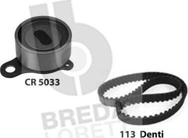 Breda Lorett KCD0232 - Комплект ременя ГРМ autozip.com.ua