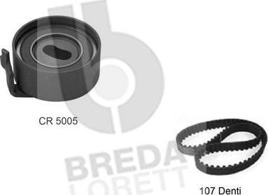 Breda Lorett KCD0228 - Комплект ременя ГРМ autozip.com.ua