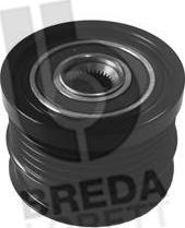 Breda Lorett RLA3916 - Ремінний шків, генератор autozip.com.ua