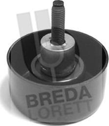 Breda Lorett TOA3648 - Паразитний / провідний ролик, поліклиновий ремінь autozip.com.ua