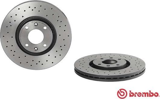 Brembo 09.9935.1X - Гальмівний диск autozip.com.ua