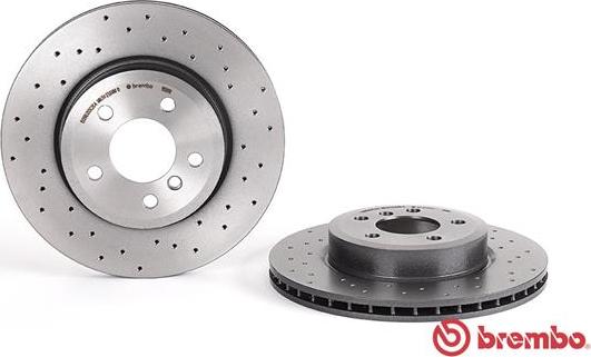 Brembo 09.9581.1X - Гальмівний диск autozip.com.ua