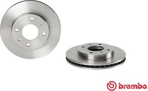 Brembo 09.9617.10 - Гальмівний диск autozip.com.ua