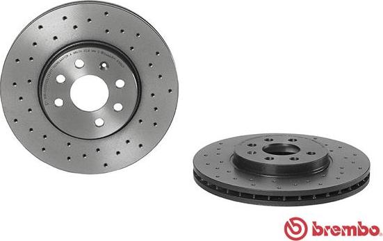 Brembo 09.9159.2X - Гальмівний диск autozip.com.ua