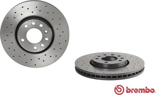 Brembo 09.9162.1X - Гальмівний диск autozip.com.ua