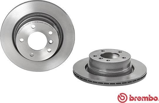 Brembo 09.9869.81 - Гальмівний диск autozip.com.ua