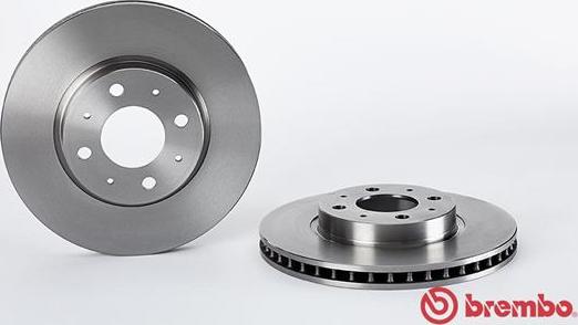 Brembo 09.5568.10 - Гальмівний диск autozip.com.ua