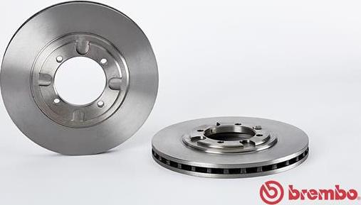 Brembo 09.5537.10 - Гальмівний диск autozip.com.ua