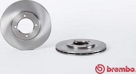 Brembo 09.5615.10 - Гальмівний диск autozip.com.ua