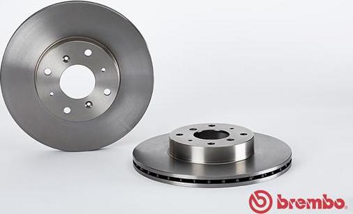 Brembo 09.5124.10 - Гальмівний диск autozip.com.ua