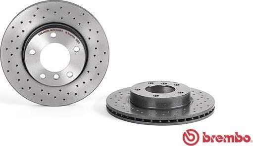 Brembo 09.5390.3X - Гальмівний диск autozip.com.ua