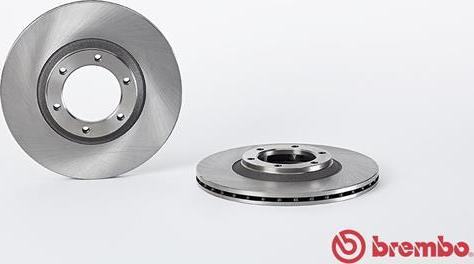 Brembo 09.5705.10 - Гальмівний диск autozip.com.ua