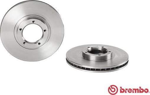 Brembo 09.6967.14 - Гальмівний диск autozip.com.ua