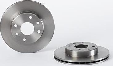 Brembo 09.6867.10 - Гальмівний диск autozip.com.ua