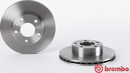 Brembo 09.8931.21 - Гальмівний диск autozip.com.ua