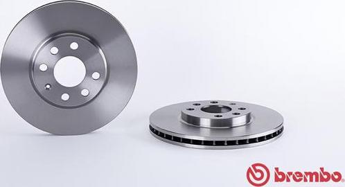 Brembo 09.8601.10 - Гальмівний диск autozip.com.ua