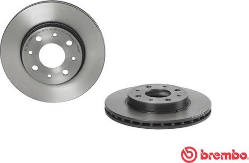 Brembo 09.8616.11 - Гальмівний диск autozip.com.ua