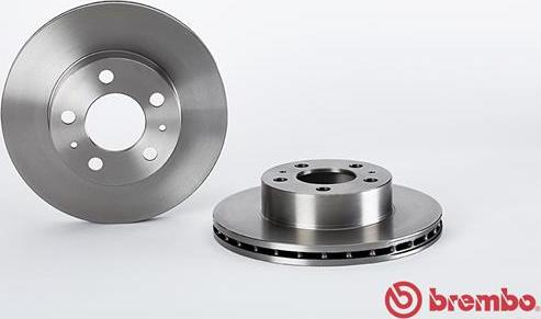 Brembo 09.3442.10 - Гальмівний диск autozip.com.ua