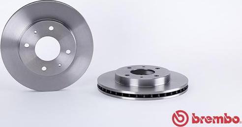 Brembo 09.7043.10 - Гальмівний диск autozip.com.ua