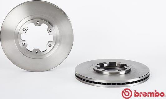 Brembo 09.A452.10 - Гальмівний диск autozip.com.ua